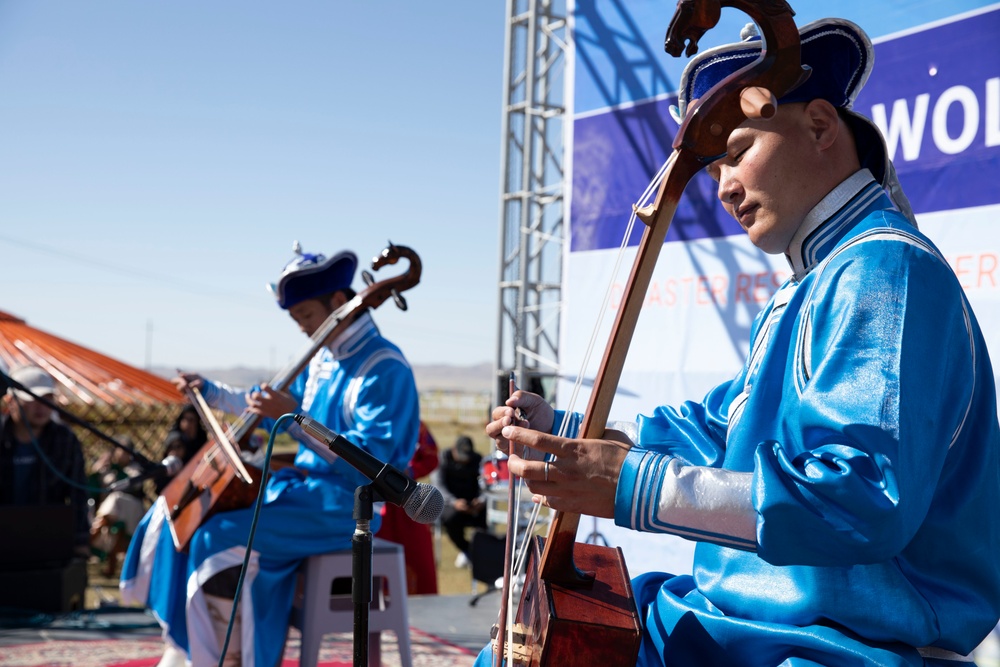 Mongolian government and civil components hold a Naadam festival for Gobi Wolf 2022