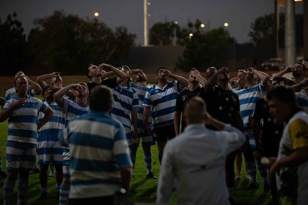 MRF-D 22: Marines play in commemorative 9/11 Rugby game