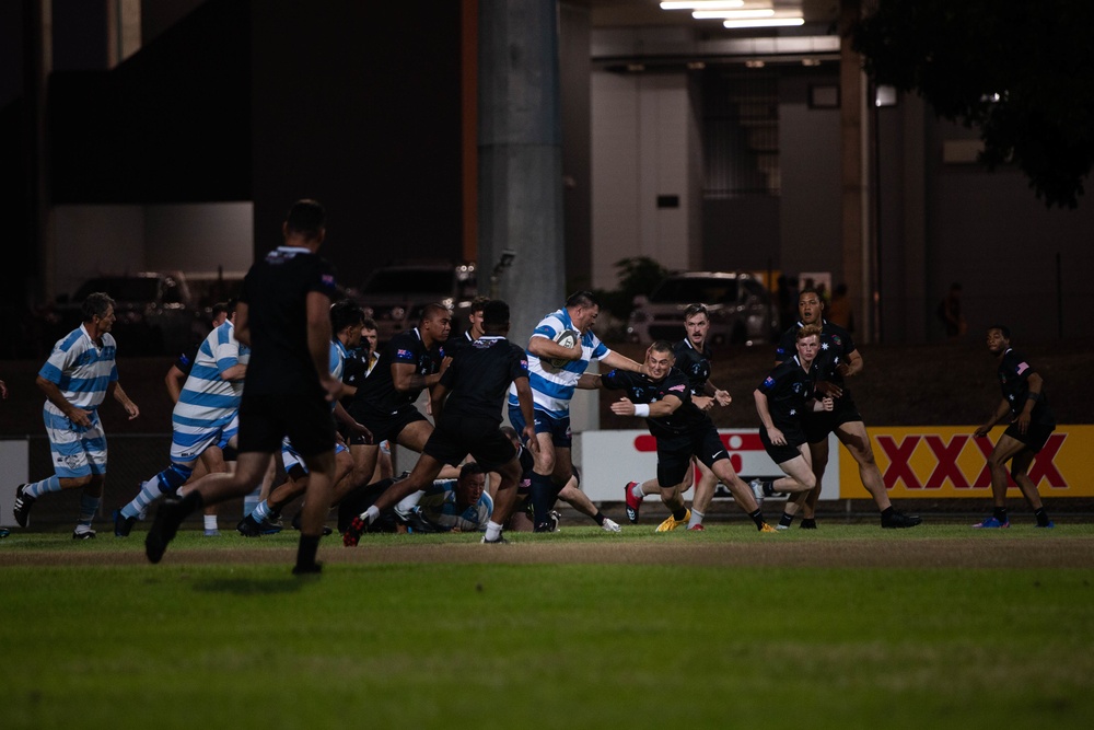 MRF-D 22: Marines play in commemorative 9/11 Rugby game