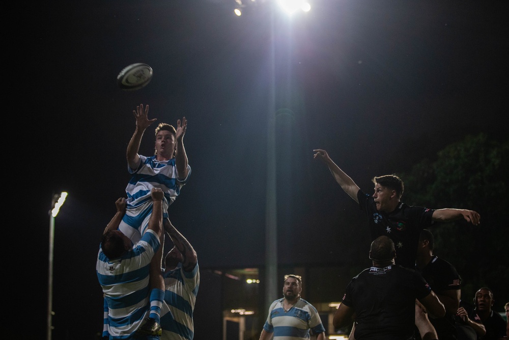 MRF-D 22: Marines play in commemorative 9/11 Rugby game