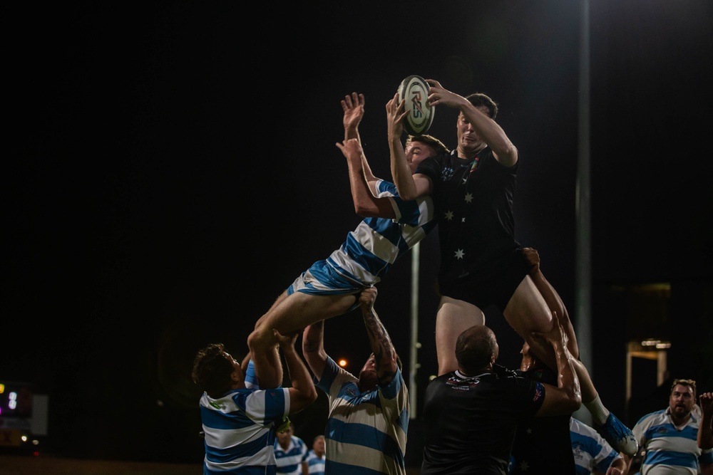 MRF-D 22: Marines play in commemorative 9/11 Rugby game