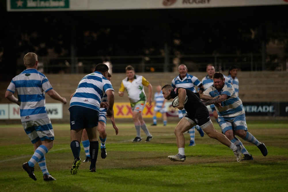 MRF-D 22: Marines play in commemorative 9/11 Rugby game