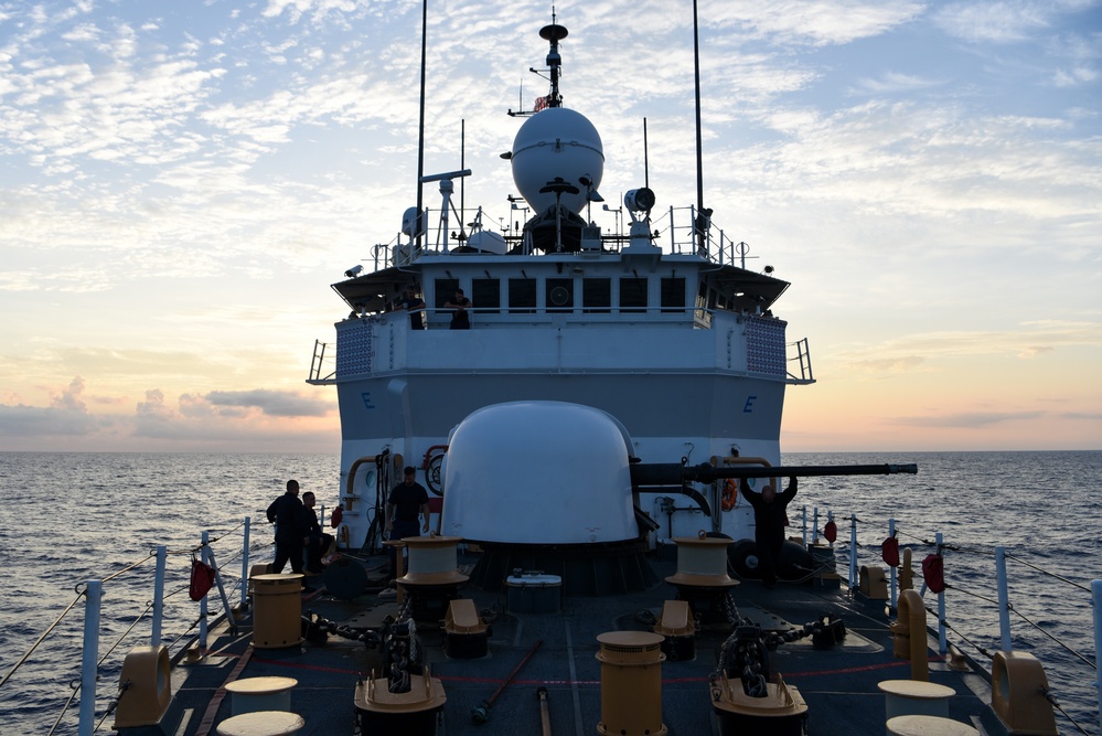 U.S. Coast Guard Cutter Mohawk - AFRICOM Patrol