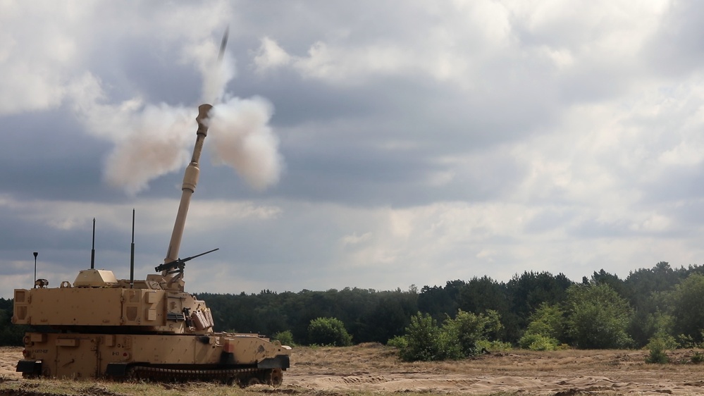 Steel Dragons Troopers Conduct Artillery Certification Tables