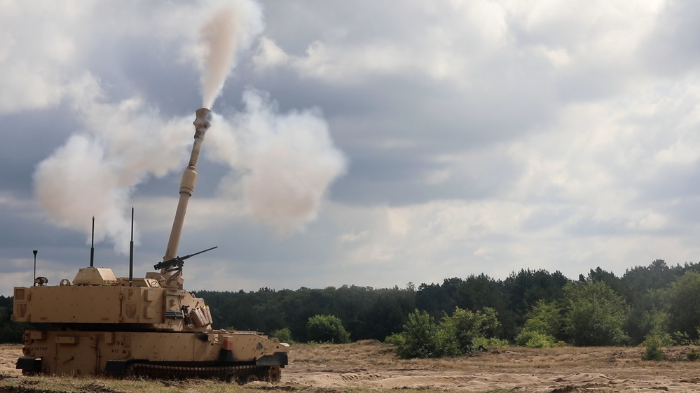 Steel Dragons Troopers Conduct Artillery Certification Tables