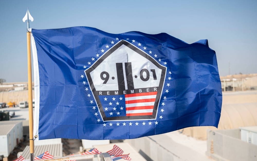 The 332d Air Expeditionary Wing Holds 24 Hour Stair Climb for Patriot Day Commemoration