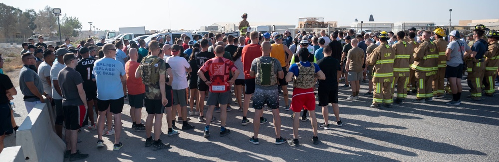 The 332d Air Expeditionary Wing holds &quot;A Run to Remember&quot; 5K for Patriot Day Commemoration