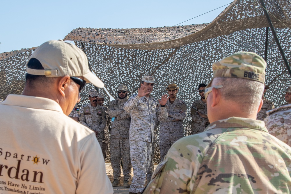 Partner Nations Conduct Mission Planning during Eager Lion 2022