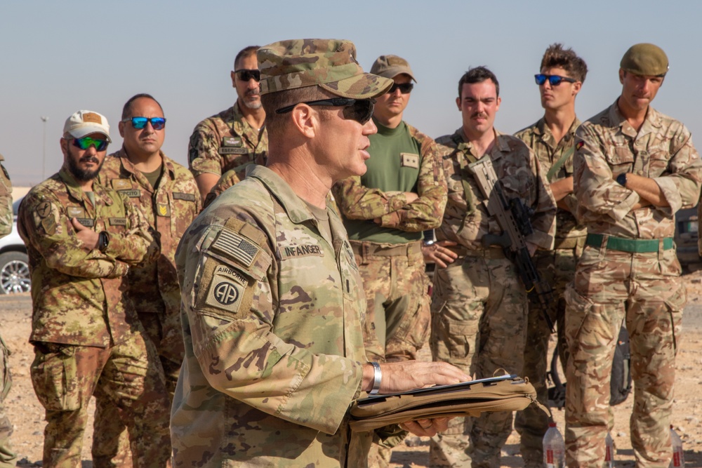 Partner Nations Conduct Mission Planning during Eager Lion 2022