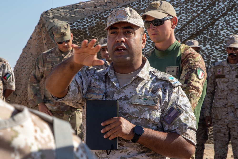 Partner Nations Conduct Mission Planning during Eager Lion 2022