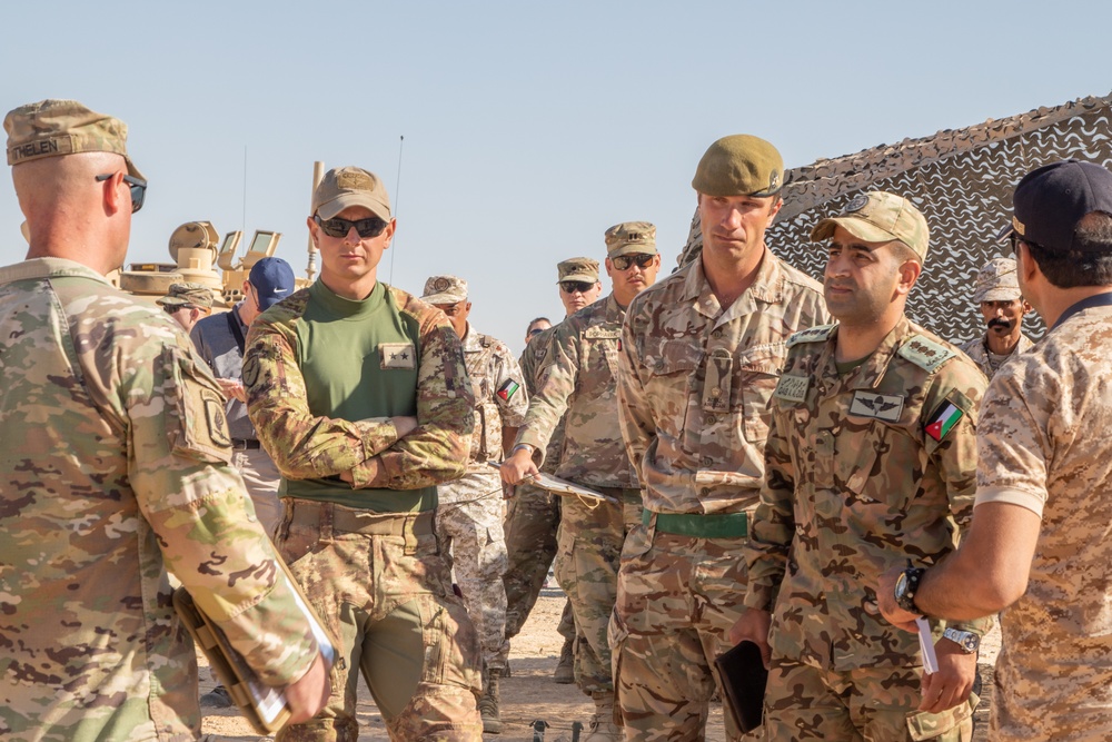 Partner Nations Conduct Mission Planning during Eager Lion 2022