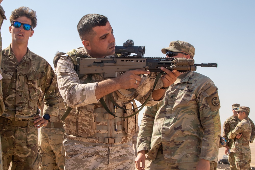 Partner Nations Build Interoperability during Eager Lion 2022