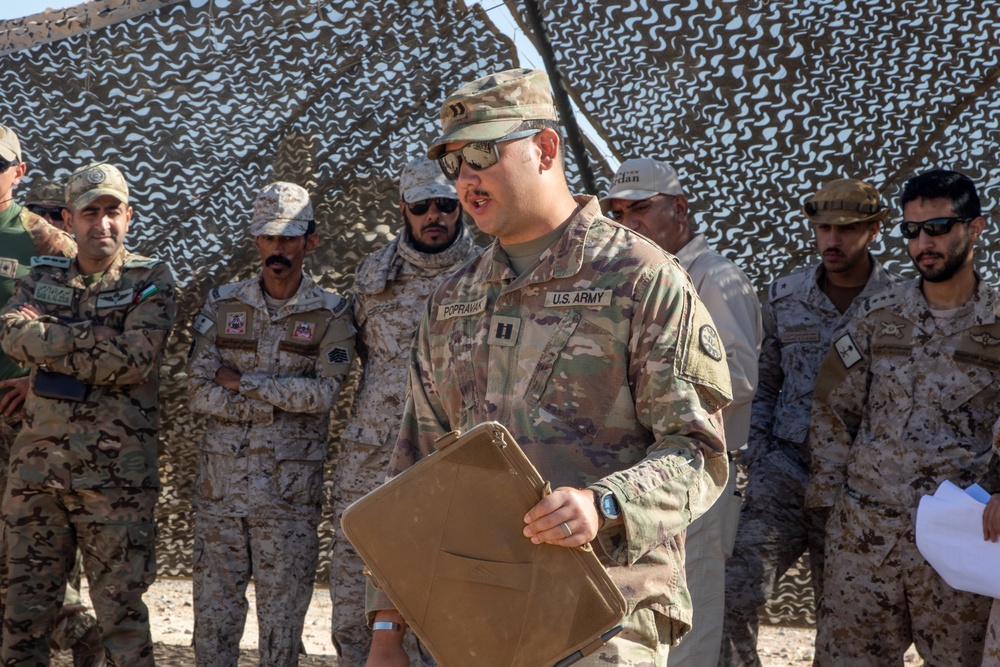 Partner Nations Conduct Mission Planning during Eager Lion 2022