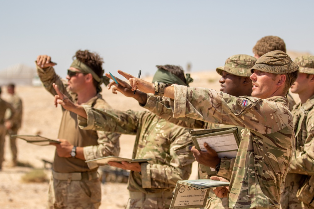 Partner Nations Conduct Training during Eager Lion 2022