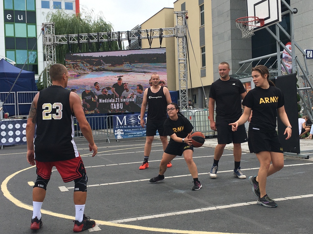 Basketball Tournament in Boleslawiec Poland