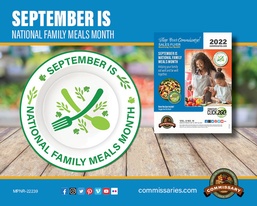 DeCA’s Sept. 12-25 Sales Flyer includes savings related to sidewalk sales, the Savvy Super Saver and more