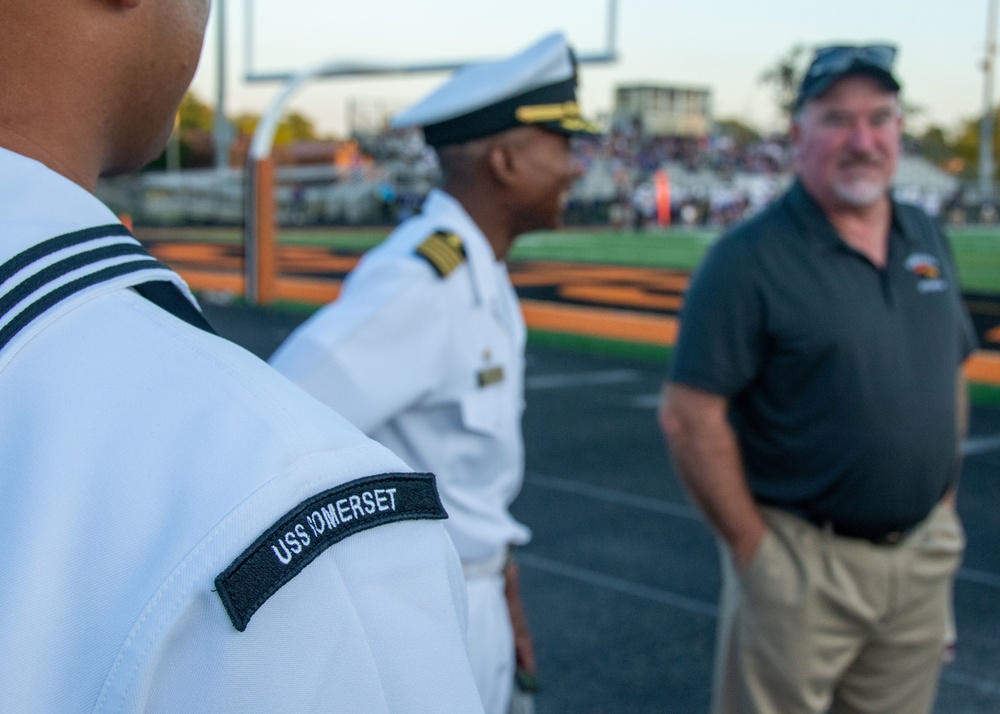 USS SOMERSET VISITS NAMESAKE TO HONOR 9/11