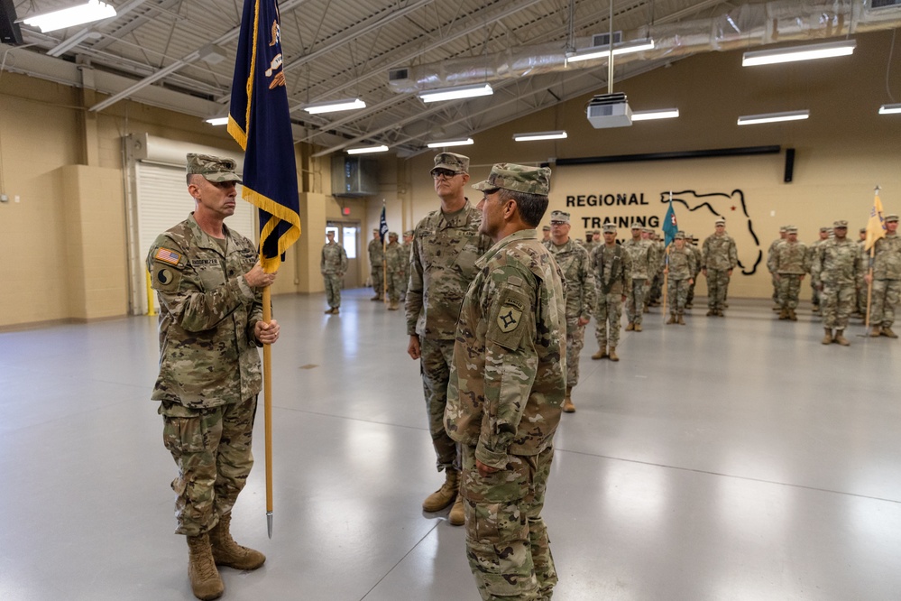 Change of Command 211th Regiment