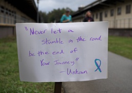 Ramstein hosts Suicide Prevention walk and run