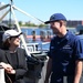 Leadership panel at USCG Base Boston