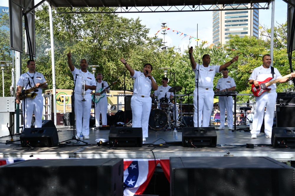 Dvids images navy band performs at fleet week baltimore