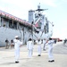 U.S. Navy Ceremonial Guard Drill Team performs at Port Covington