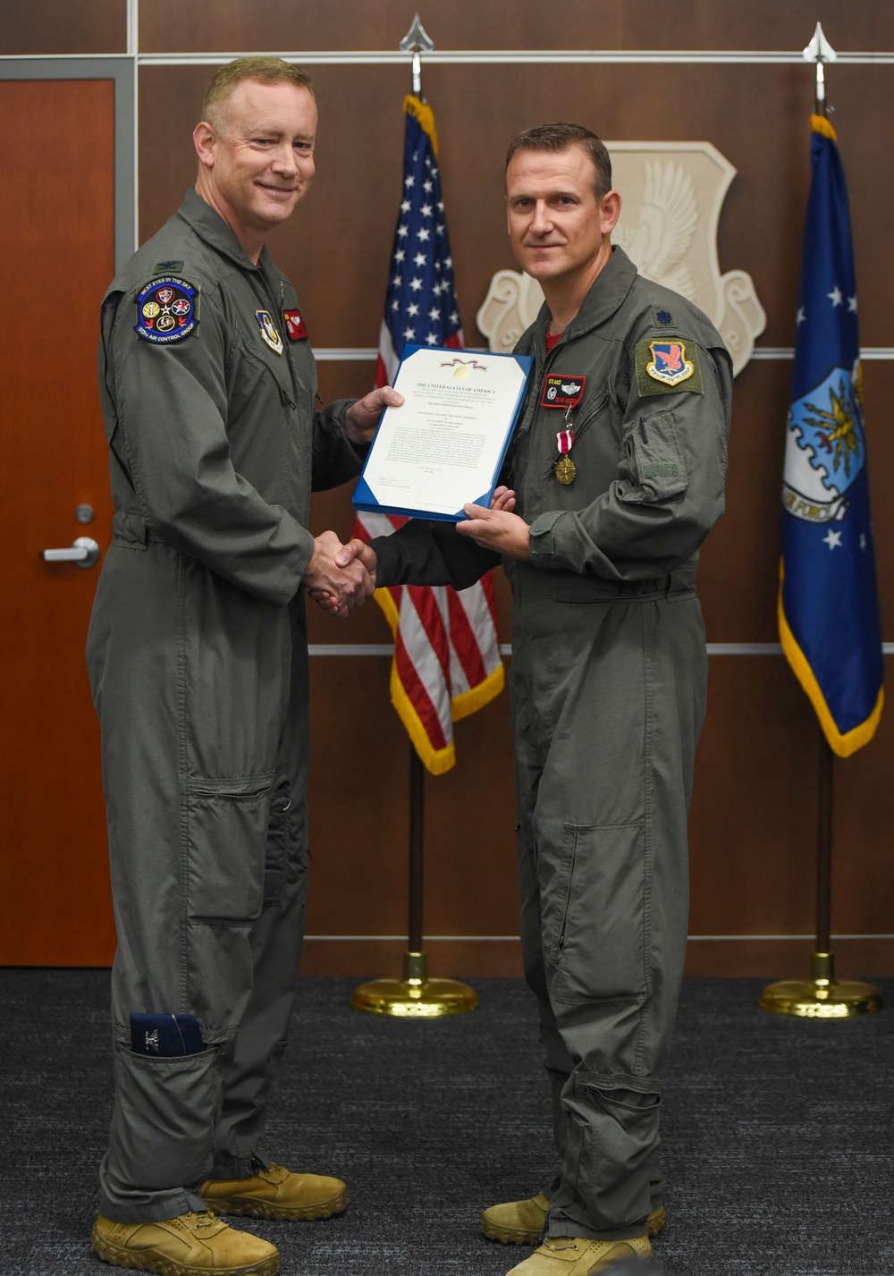 970th AACS Welcomes New Commander