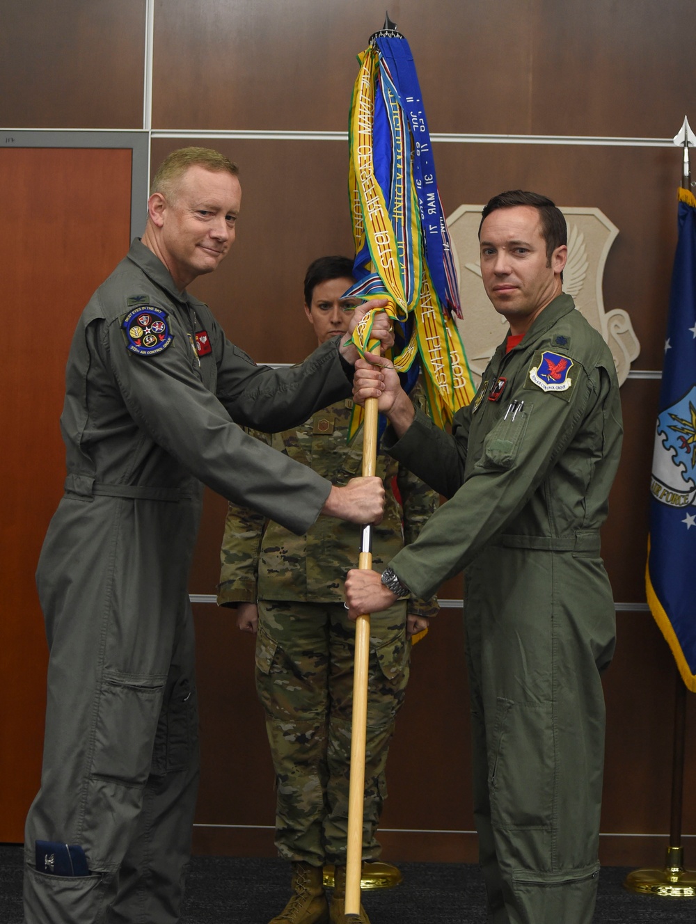 970th AACS Welcomes New Commander