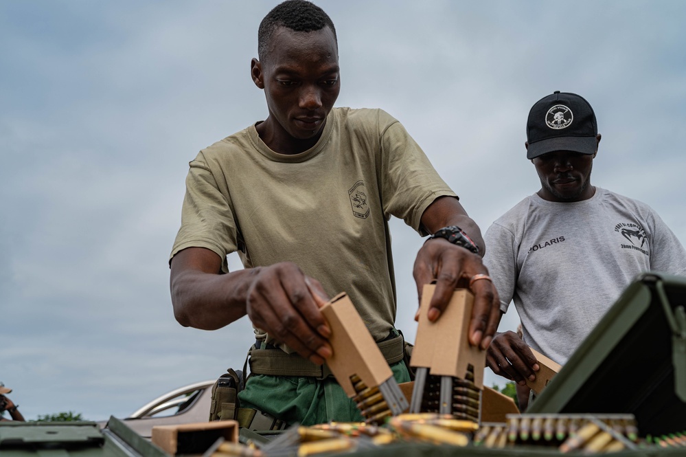 Combat Marksmanship training Cote d’Ivoire JCET 2022