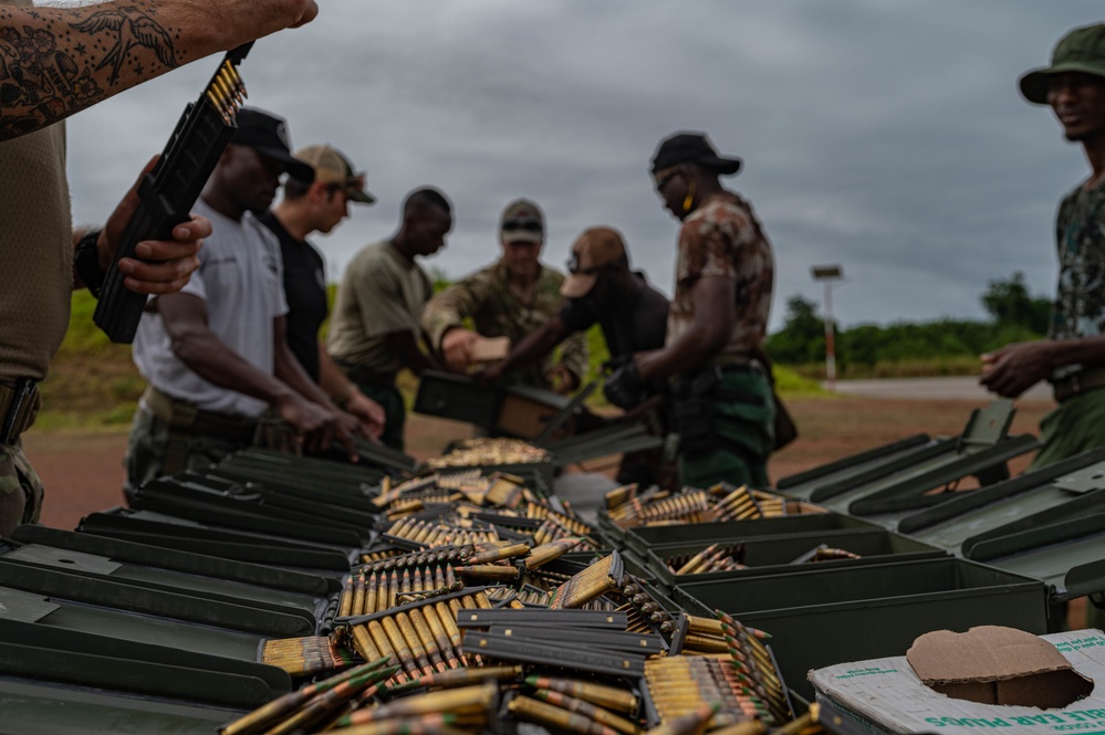 Combat Marksmanship training Cote d’Ivoire JCET 2022