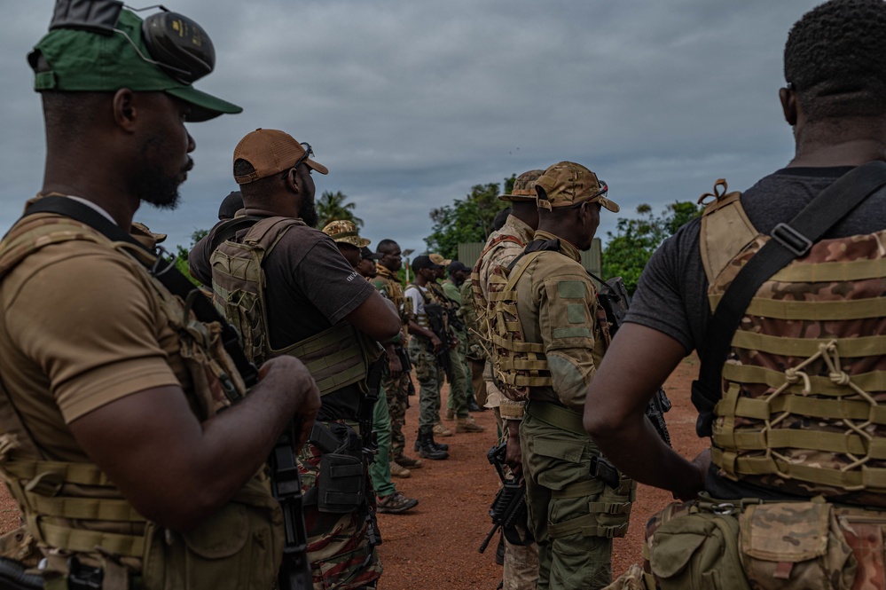 Combat Marksmanship training Cote d’Ivoire JCET 2022