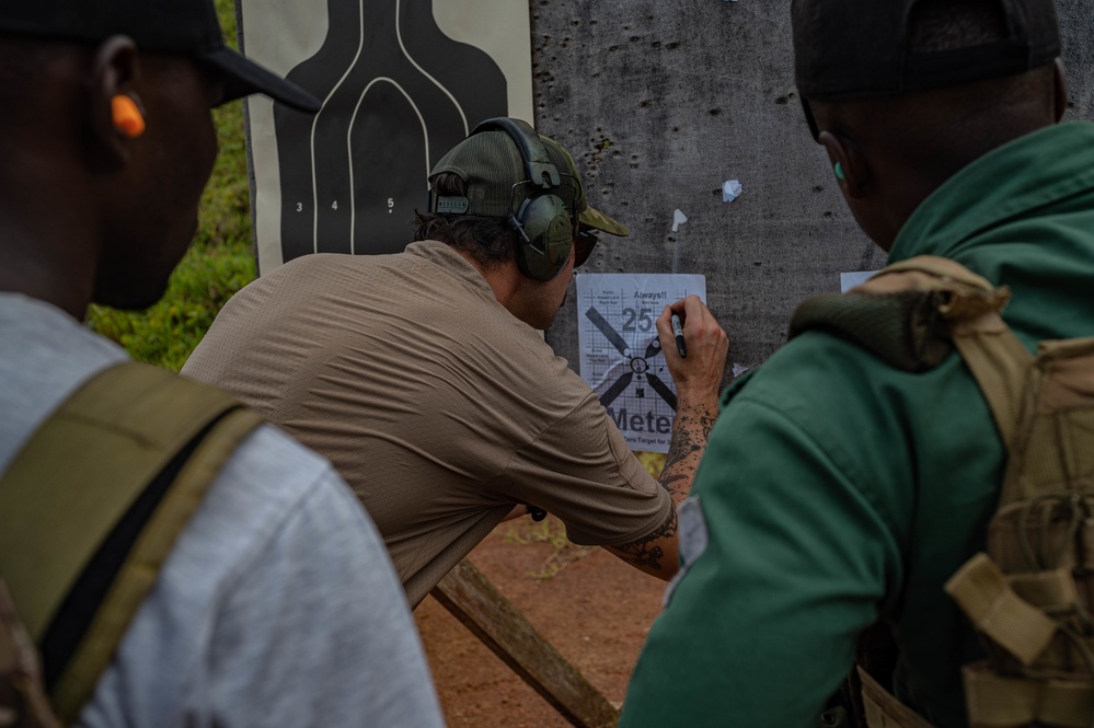 Combat Marksmanship training Cote d’Ivoire JCET 2022