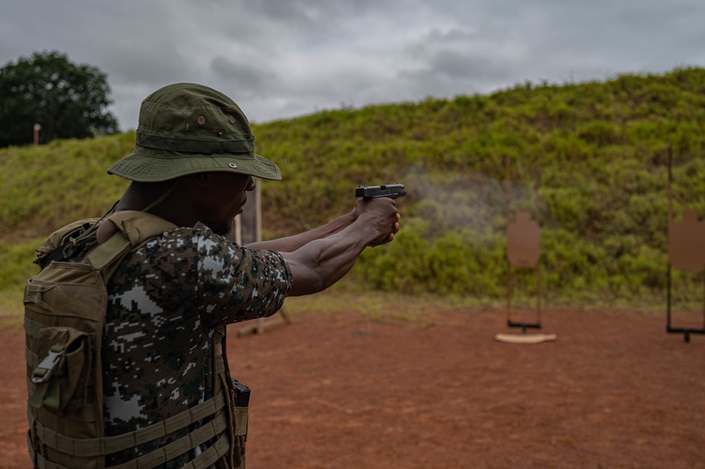 Combat Marksmanship training Cote d’Ivoire JCET 2022