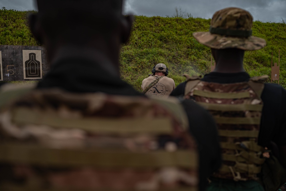 Combat Marksmanship training Cote d’Ivoire JCET 2022