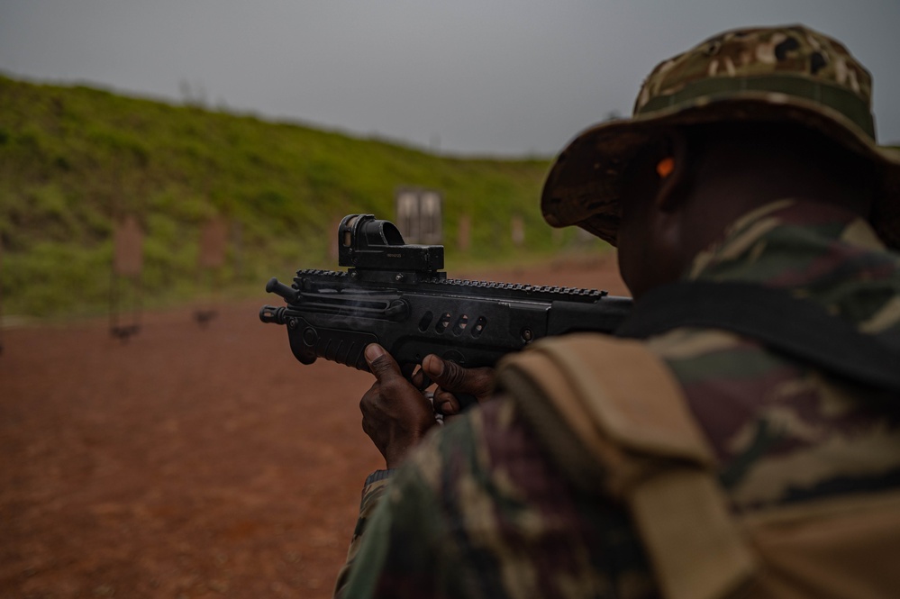 Combat Marksmanship training Cote d’Ivoire JCET 2022