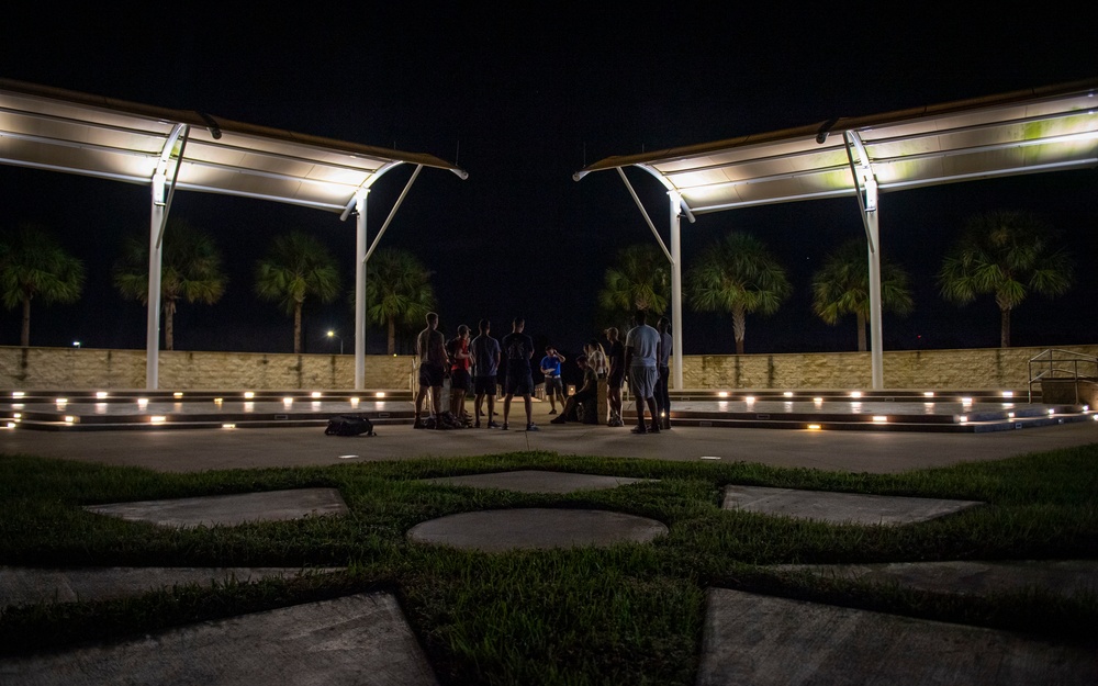 MacDill's flying squadrons honor 9/11 victims during ruck march