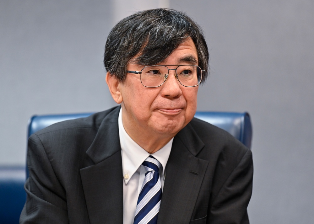 SecAF Kendall meets Japanese commissioner Tsuchimoto