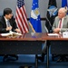 SecAF Kendall meets Japanese commissioner Tsuchimoto