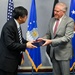 SecAF Kendall meets Japanese commissioner Tsuchimoto
