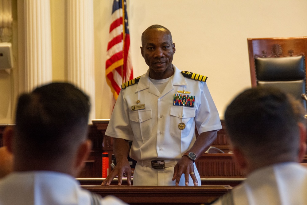 USS SOMERSET VISITS NAMESAKE TO HONOR 9/11