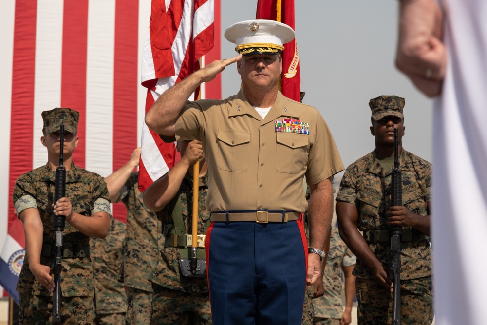 Col. Clark says his goodbyes during retirement ceremony