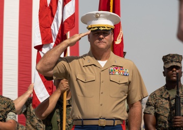Col. Clark says his goodbyes during retirement ceremony