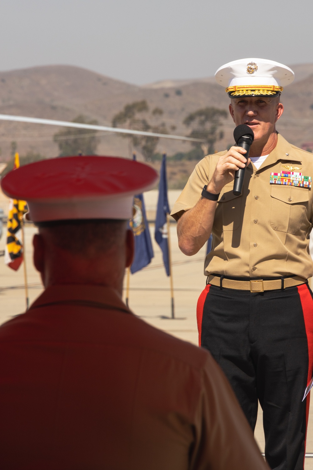 Col. Clark says his goodbyes during retirement ceremony