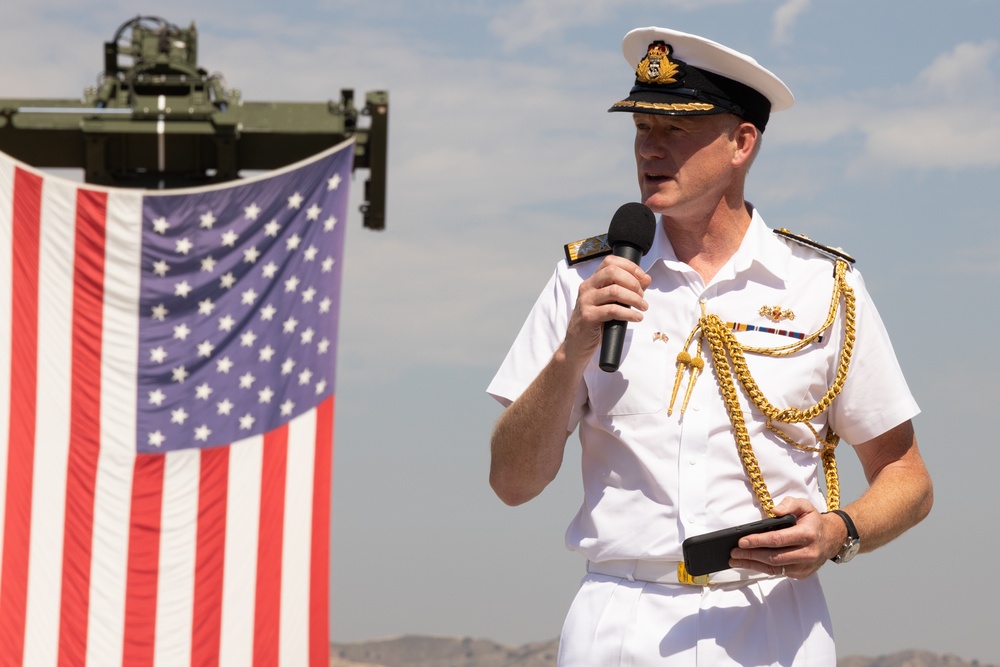 Col. Clark says his goodbyes during retirement ceremony