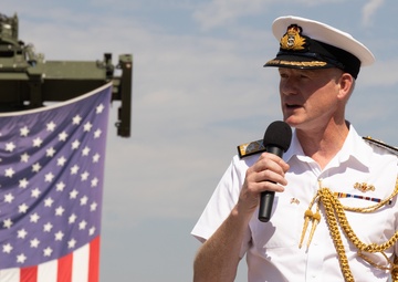 Col. Clark says his goodbyes during retirement ceremony