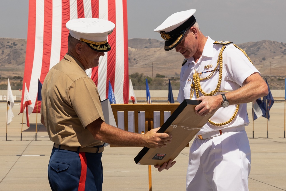 Col. Clark says his goodbyes during retirement ceremony