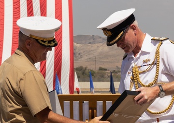 Col. Clark says his goodbyes during retirement ceremony