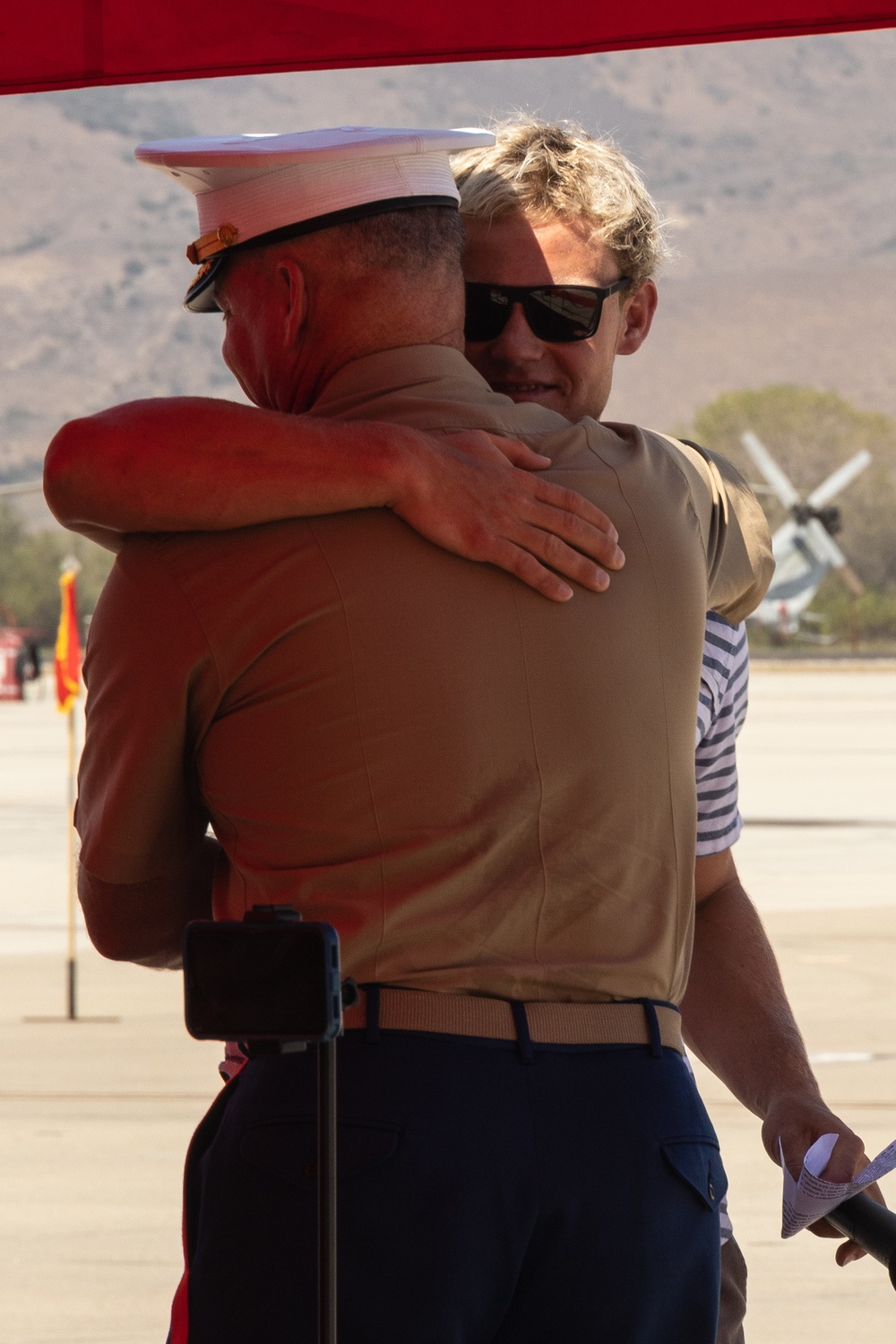 Col. Clark says his goodbyes during retirement ceremony