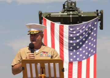 Col. Clark says his goodbyes during retirement ceremony