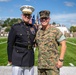 6th Marine Corps District Marines attend Citadel Bulldogs football game